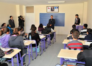 Başkan Oğul'dan ücretsiz kurslara ziyaret