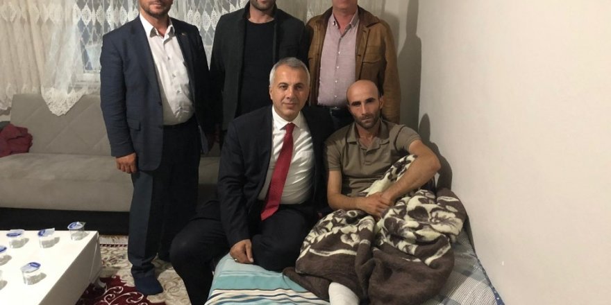 Başkan Babaoğlu’ndan Barış Pınarı gazisine geçmiş olsun ziyareti