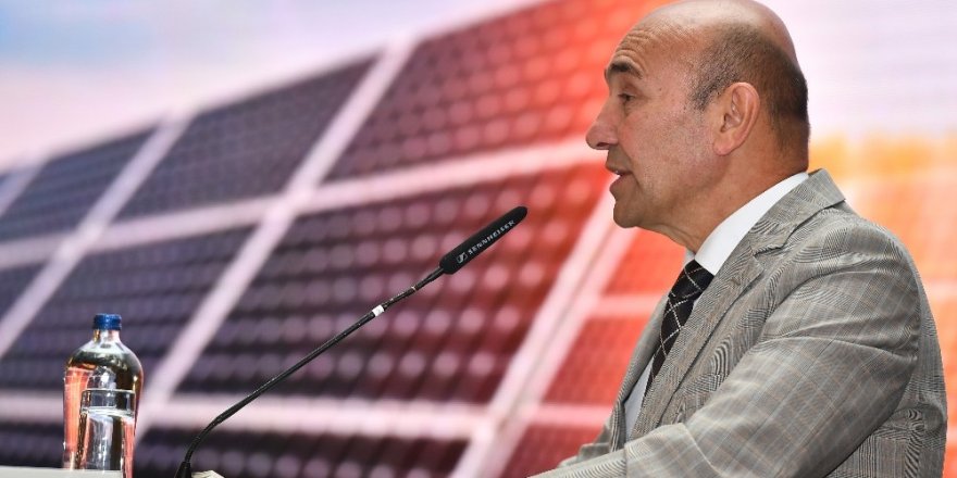Başkan Soyer, güneş enerjisinin ekonomi için önemine vurgu yaptı