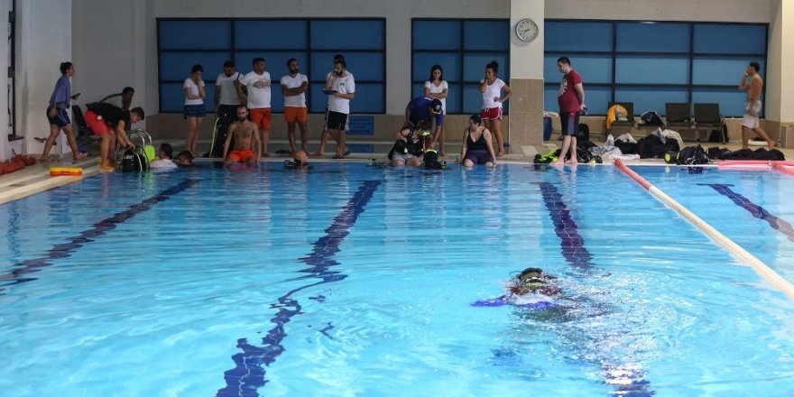 Maltepe’de dalış eğitimleri devam ediyor