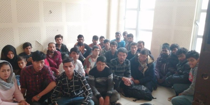 Gaziantep’te 30 kaçak göçmen yakalandı