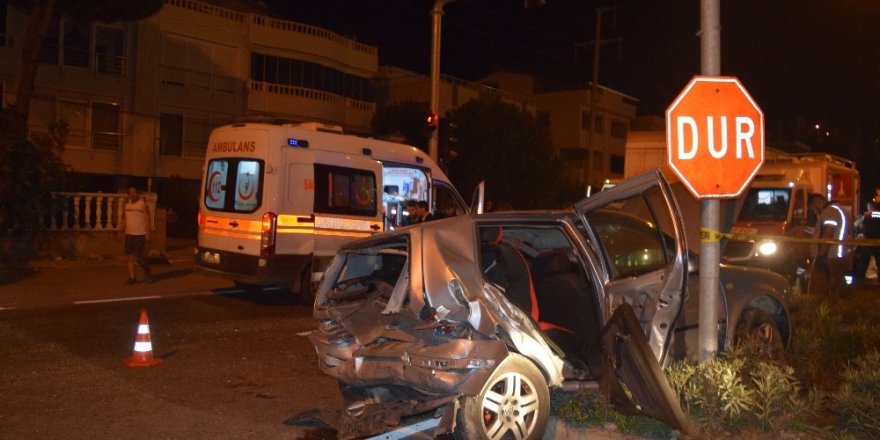 İzmir’de trafik kazası: 1 ölü, 5 yaralı