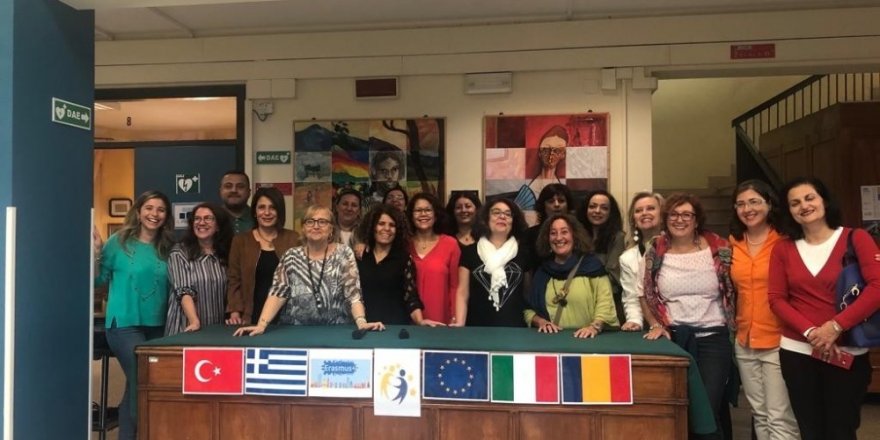 Şehit Altuğ Pek Anadolu Lisesi öğretmenleri İtalya’da