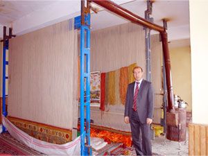 Kutören Beldesi’nde halıcılık kursu açıldı