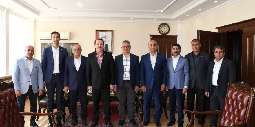 Genel Başkan Ali Yalçın’dan Vali Aykut Pekmez’e ziyaret