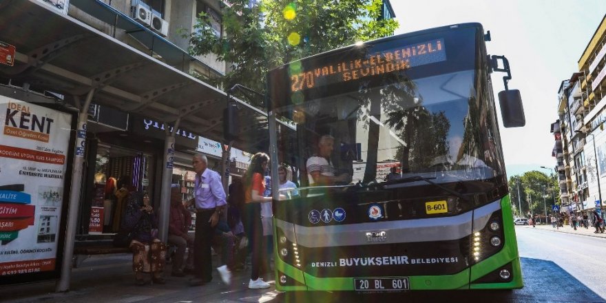 Denizli’de Cumhuriyet Bayramı’nda otobüsler ücretsiz olacak