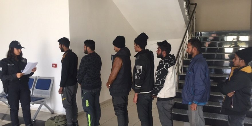 Gaziantep’te 7 kaçan göçmen yakalandı