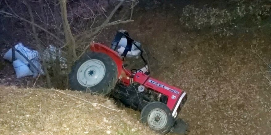 Yozgat’ta traktör devrildi: 1 ölü, 1 yaralı