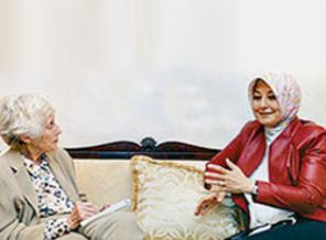 Hayrünnisa Gül ABD'li gazeteciyi şaşırttı