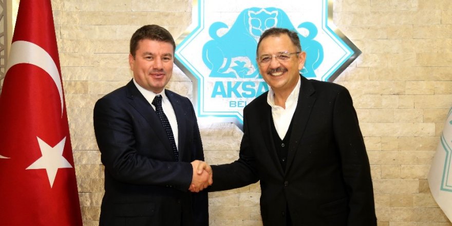 Mehmet Özhaseki’den Başkan Dinçer’e ziyaret