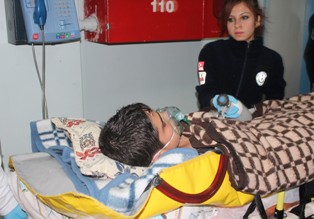 Lise öğrencisi şofben gazından zehirlendi