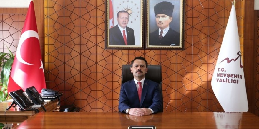 Nevşehir Valisi Aktaş, 29 Ekim Cumhuriyet Bayramı mesajı yayımladı