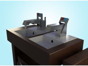 Su Ve Yakıtta Tasarruf İçin 'Lavabo Bataryası' Tasarladı