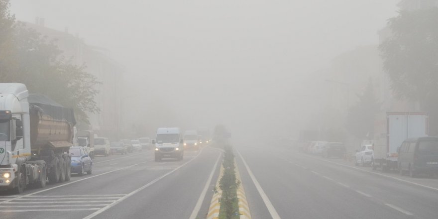 Lüleburgaz’da yoğun sis