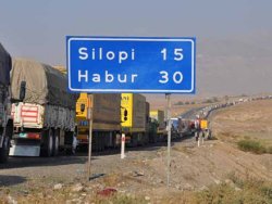 Türk TIR'ları günlerdir Habur'da mahsur