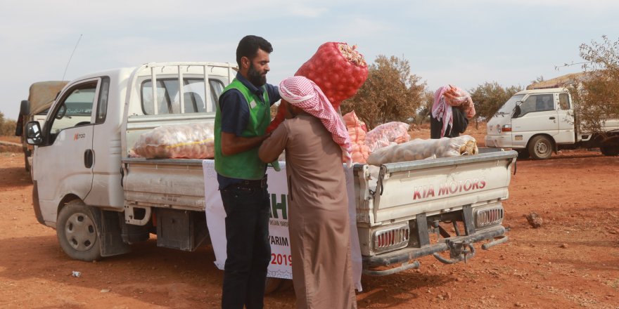 Konya İHH’dan İdlib’e gıda yardımı