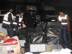 Ereğli'de 2 bin 950 adet kaçak sigara ele geçirildi