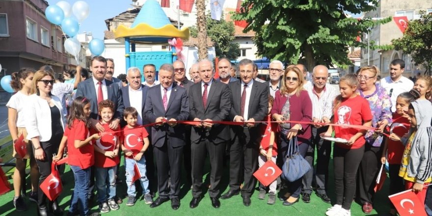 Akdeniz Belediyesinden Camişerif Mahallesine yeni park