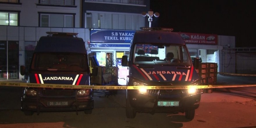Ankara’da markete ’ses bombalı saldırı’ iddiası