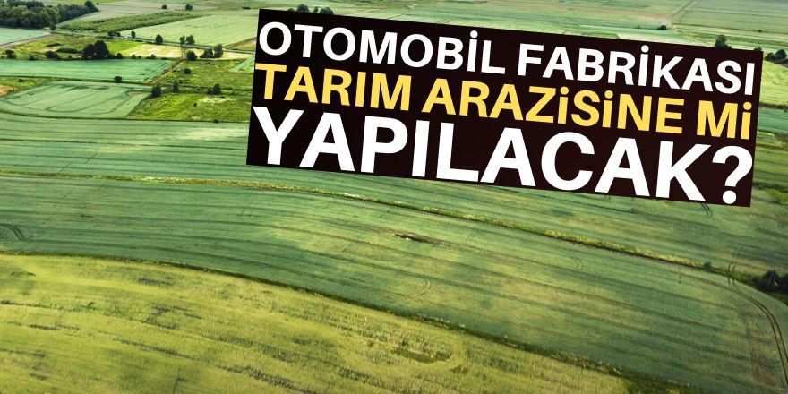 Fabrika tarım arazisi üzerine kurulacak!