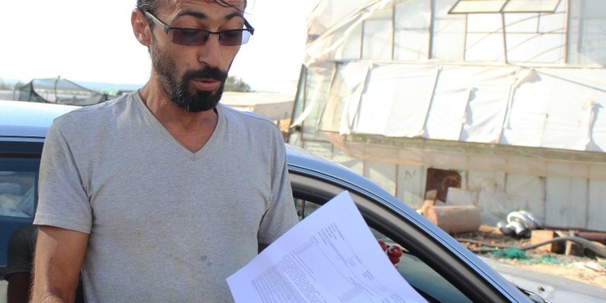 Antalya’da çiftçiye şok yaşatan ceza