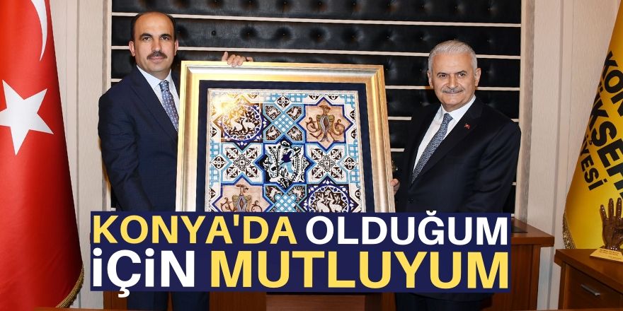 Binali Yıldırım Konya'da