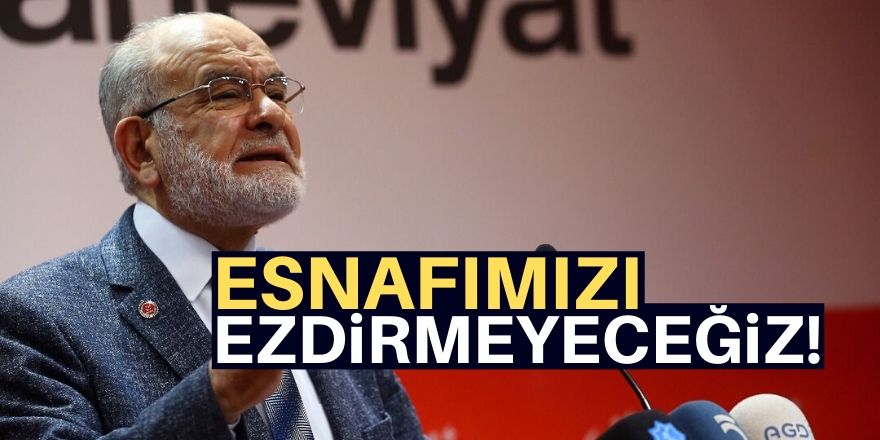 Karamollaoğlu esnafa sahip çıktı!