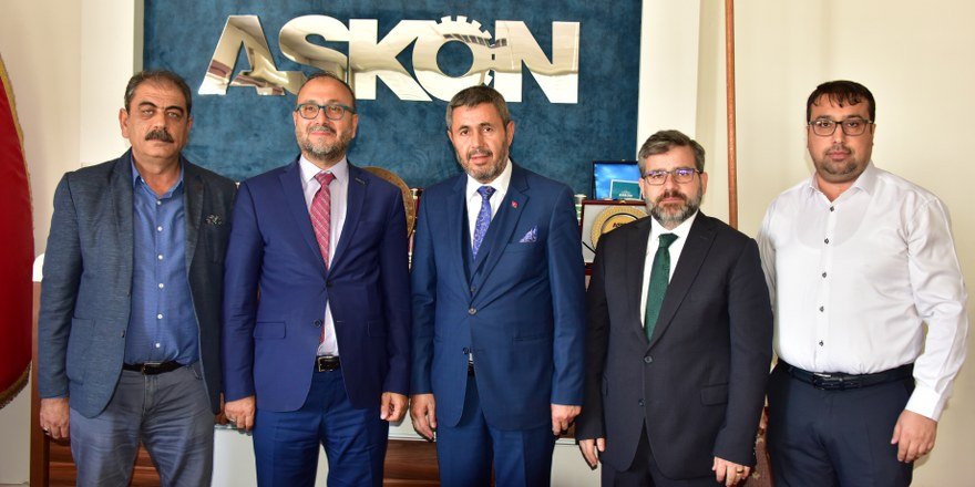 Bakırcılar Odasından ASKON’a ziyaret