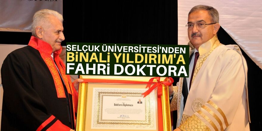 Yıldırım’a fahri doktora