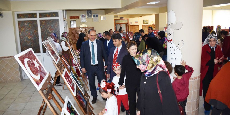 Kardelen Anaokulu‘nda  Atatürk sergisi açıldı