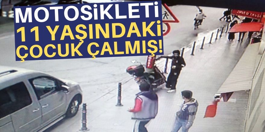 Motosiklet hırsızı yakalandı!