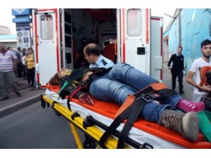 Otomobil 10 Metre Yükseklikteki Köprüden Düştü: 2 Yaralı
