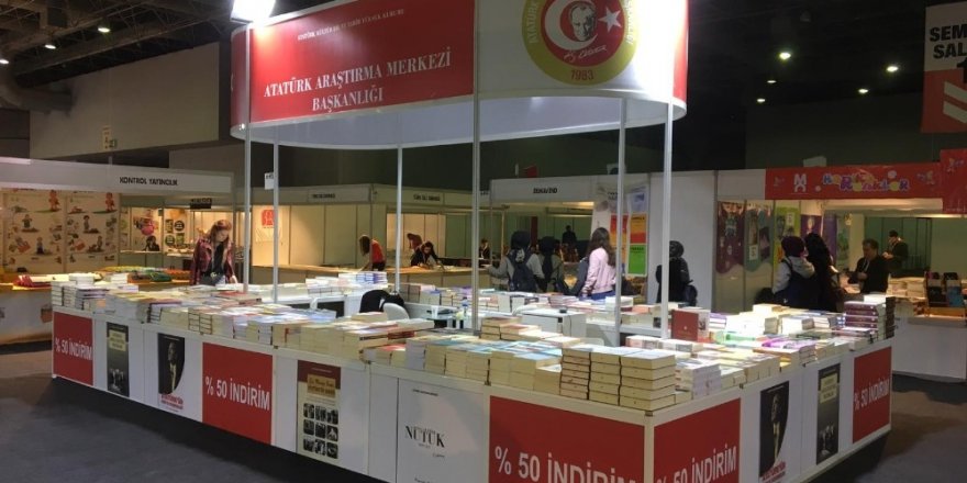 Atatürk Araştırma Merkezi yayınları İstanbul Kitap Fuarı’nda