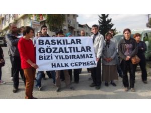 Dhkp-c Operasyonunda Gözaltına Alınanların Serbest Bırakılmasını İstediler