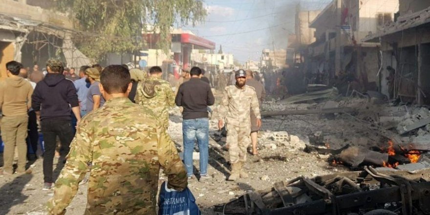 Tel Abyad’da pazar yerinde bombalı araç saldırısı: 10 ölü, 23 yaralı