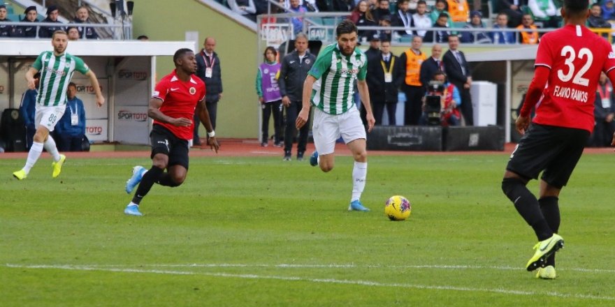 Süper Lig: Konyaspor: 1 - Gençlerbirliği: 1 (Maç sonucu)