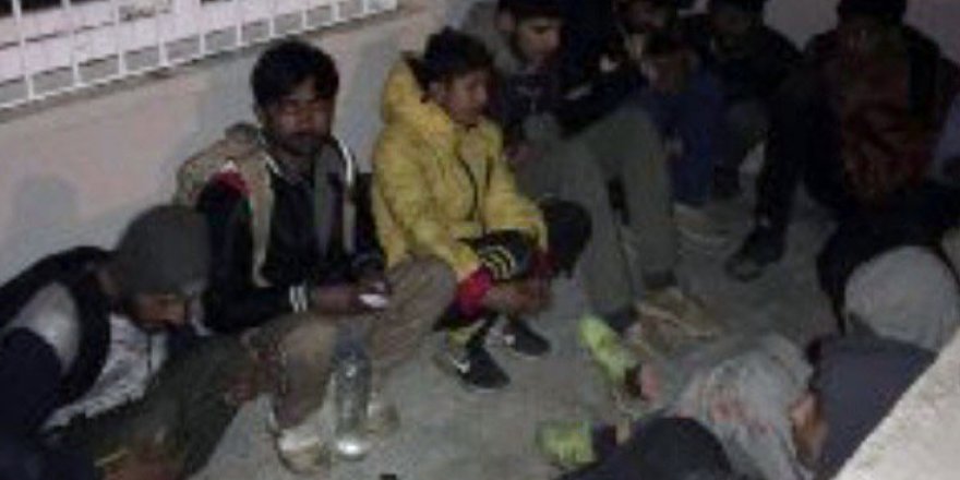 Gaziantep’te 19 düzensiz göçmen yakalandı