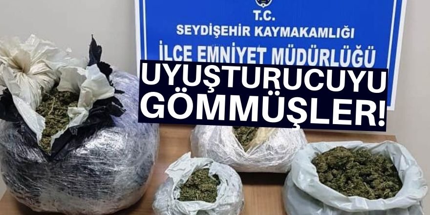 Konya'da uyuşturucu operasyonu!