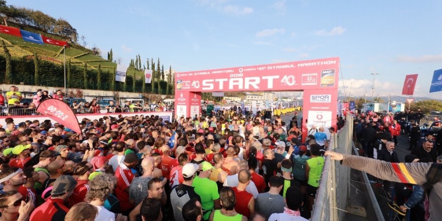 Vodafone İstanbul Maratonu 41’inci kez koşuldu