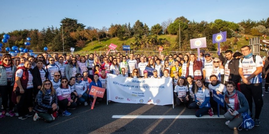 Allianz Türkiye, 41. İstanbul Maratonu’nda eğitime destek için koştu