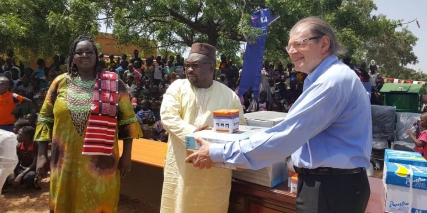 Burkina Faso’da okulların hijyen eğitimine TİKA desteği