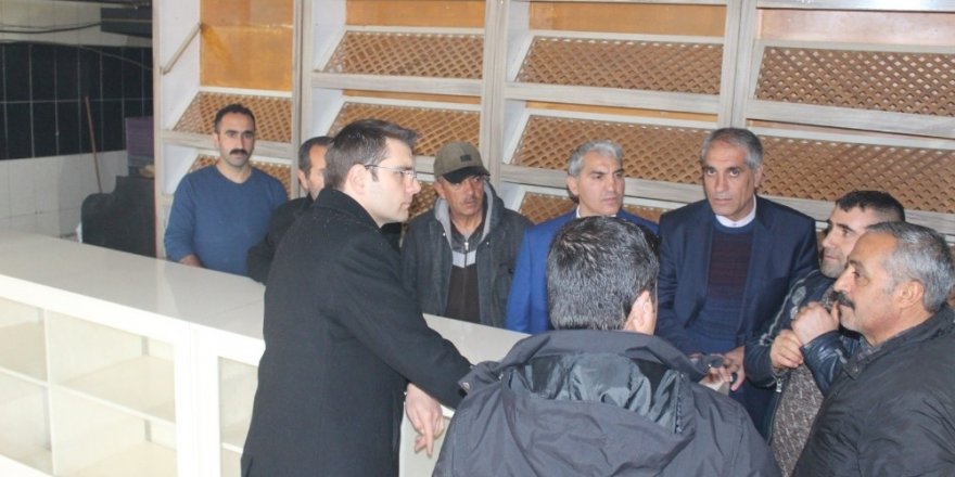 Başkan vekili Aydın, belediye fırını ile garajda incelemelerde bulundu