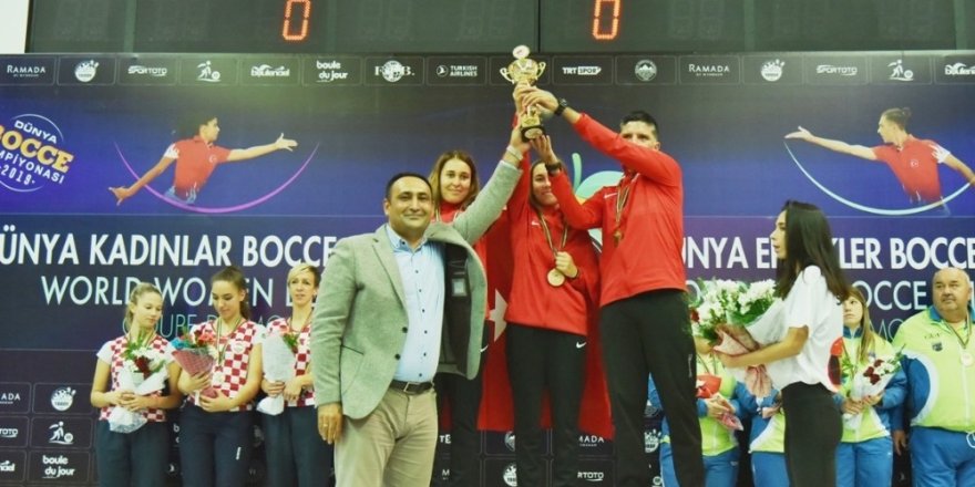 Dünya Kadınlar Bocce Kupası Mersin’de yapıldı