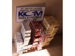 Hopa'da 1 Adet Silah Kaçak Bal Ve Sigara Ele Geçirildi