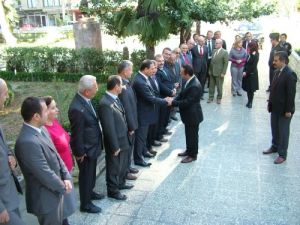 Alaçam Kaymakamı Oğuz Alp Çağlar Göreve Başladı