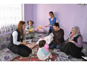 'Gönül Elçileri' İhtiyaç Sahibi Aileleri Ziyaret Etti