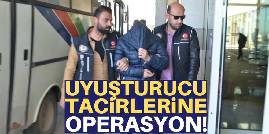 Ereğli'de uyuşturucu operasyonu: 8 gözaltı