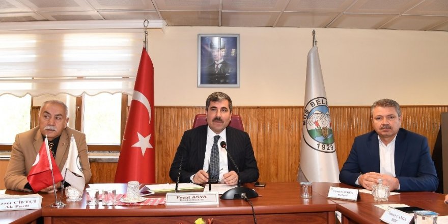 Muş Belediyesi Kasım Ayı Meclis toplantısı yapıldı