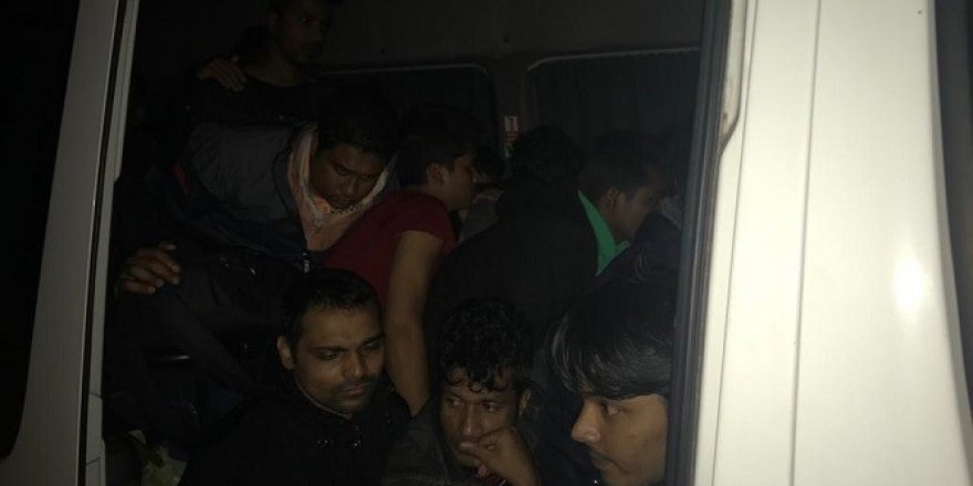 Tekirdağ’da 39 kaçak göçmen yakalandı