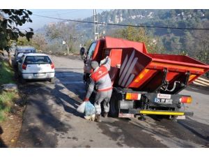 Zamansız Çıkarılan Çöplere Çöp Taksi İle Müdahale